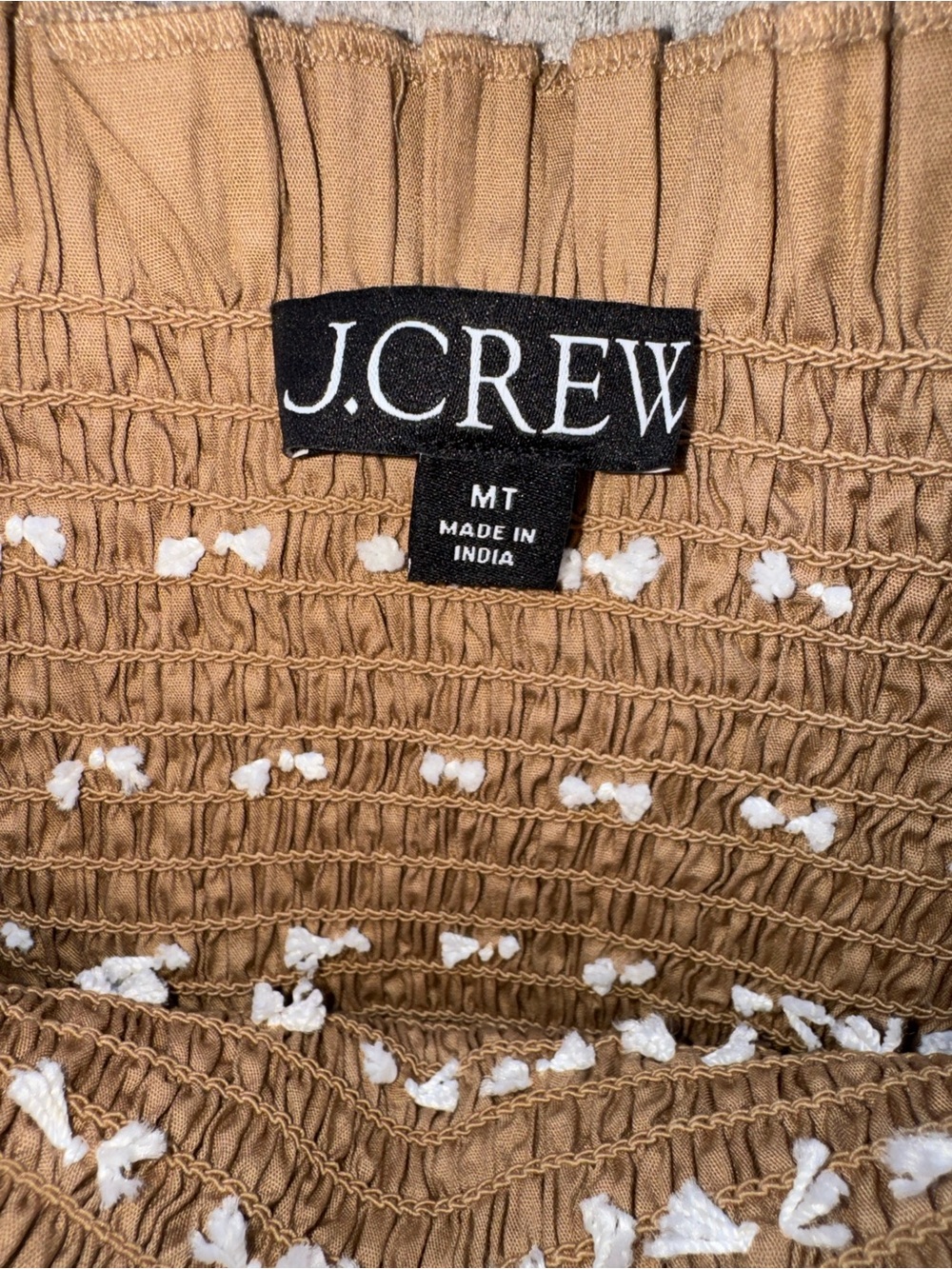 J.Crew Catania crinkled dress Size M Tall - Picture 5 of 11